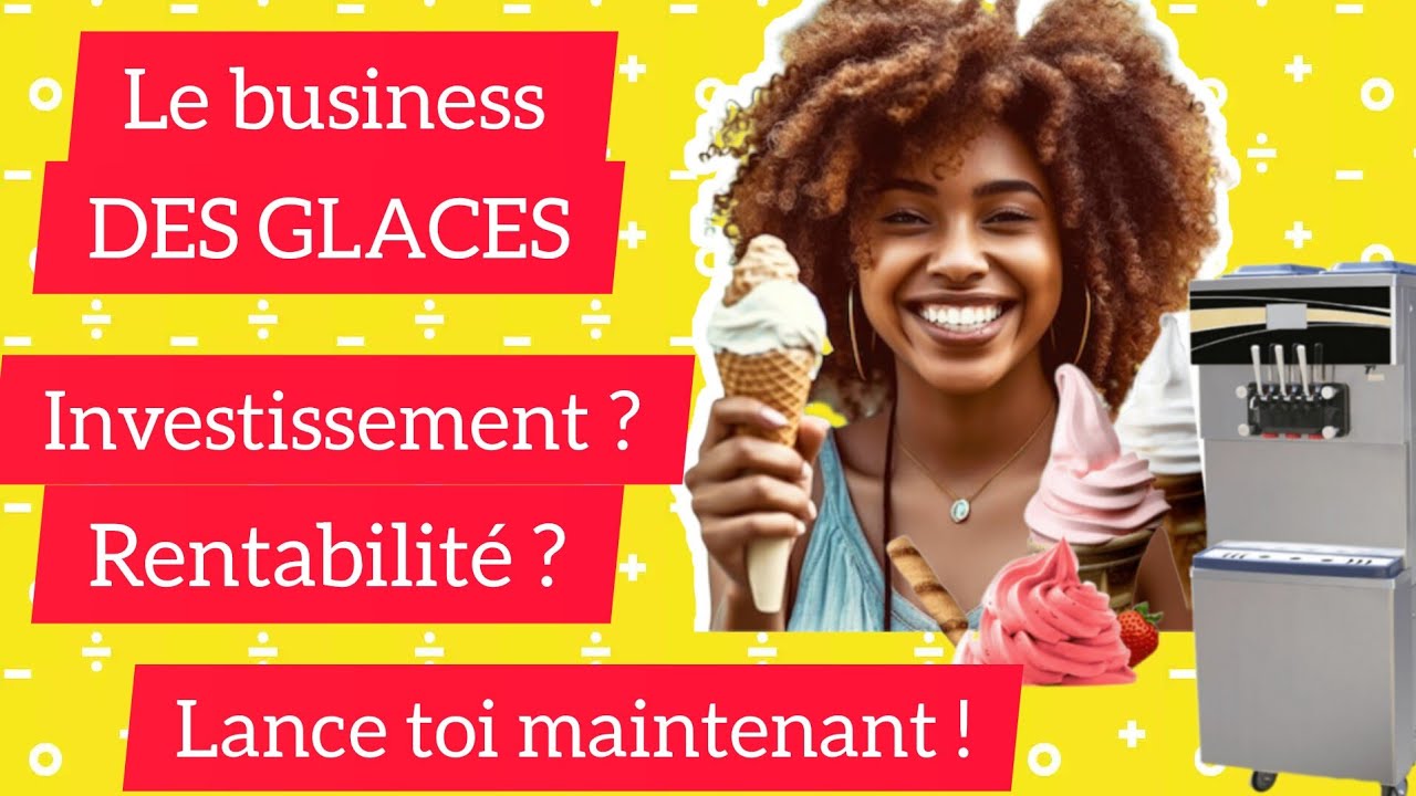 Comment débuter le business des machine a glace? investissement et rentabilité. #argent #vendre