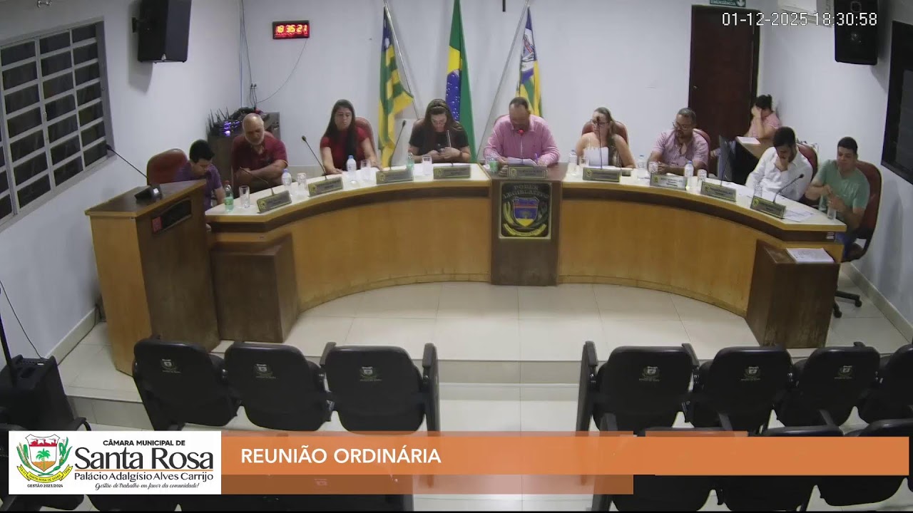 Sessão Ordinária 01/12/2025