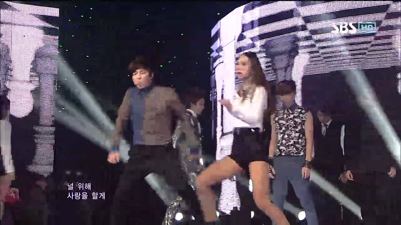 U-KISS [Stop Girl] @SBS Inkigayo Популярная песня 20121014