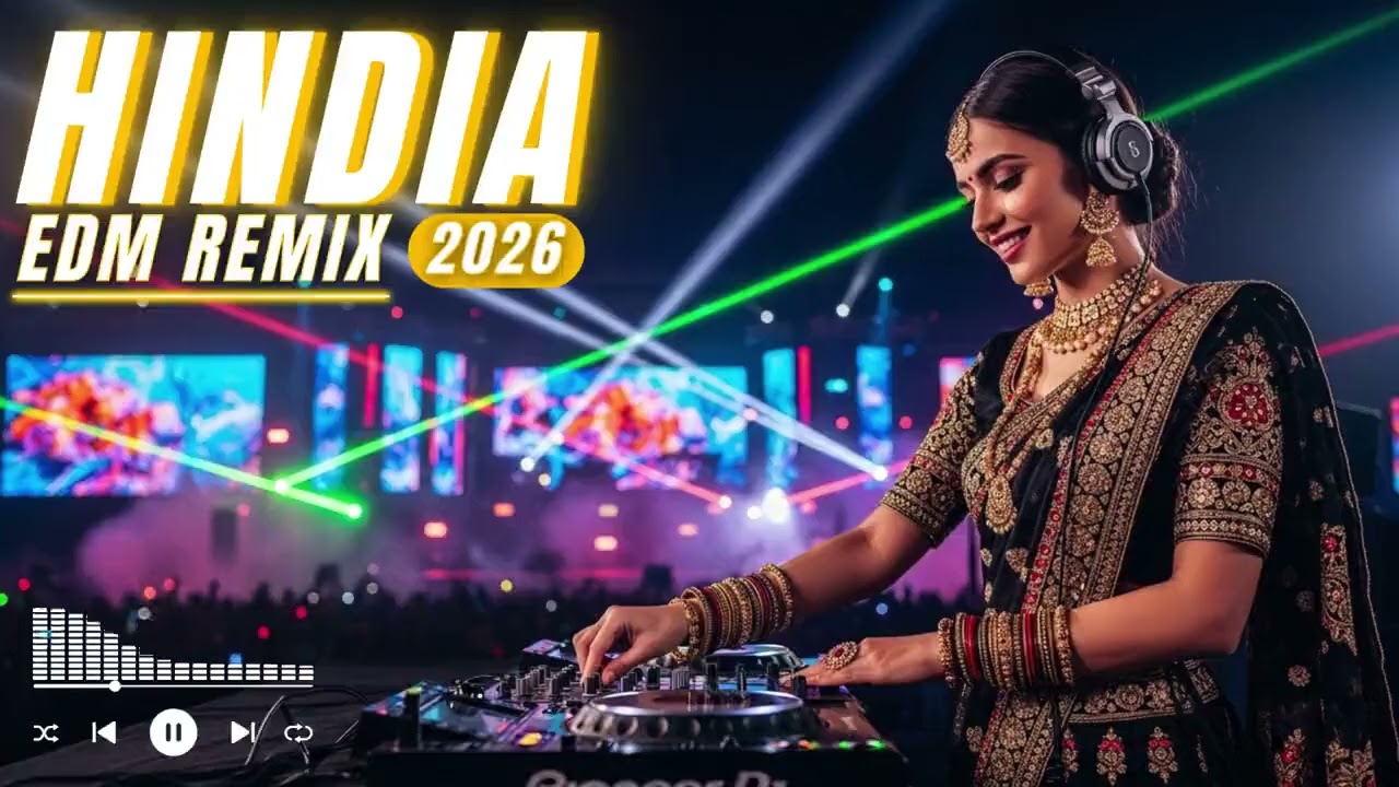 Bollywood EDM Road Trip Mix 🚗 Hindi Remix for Long Drive 2026