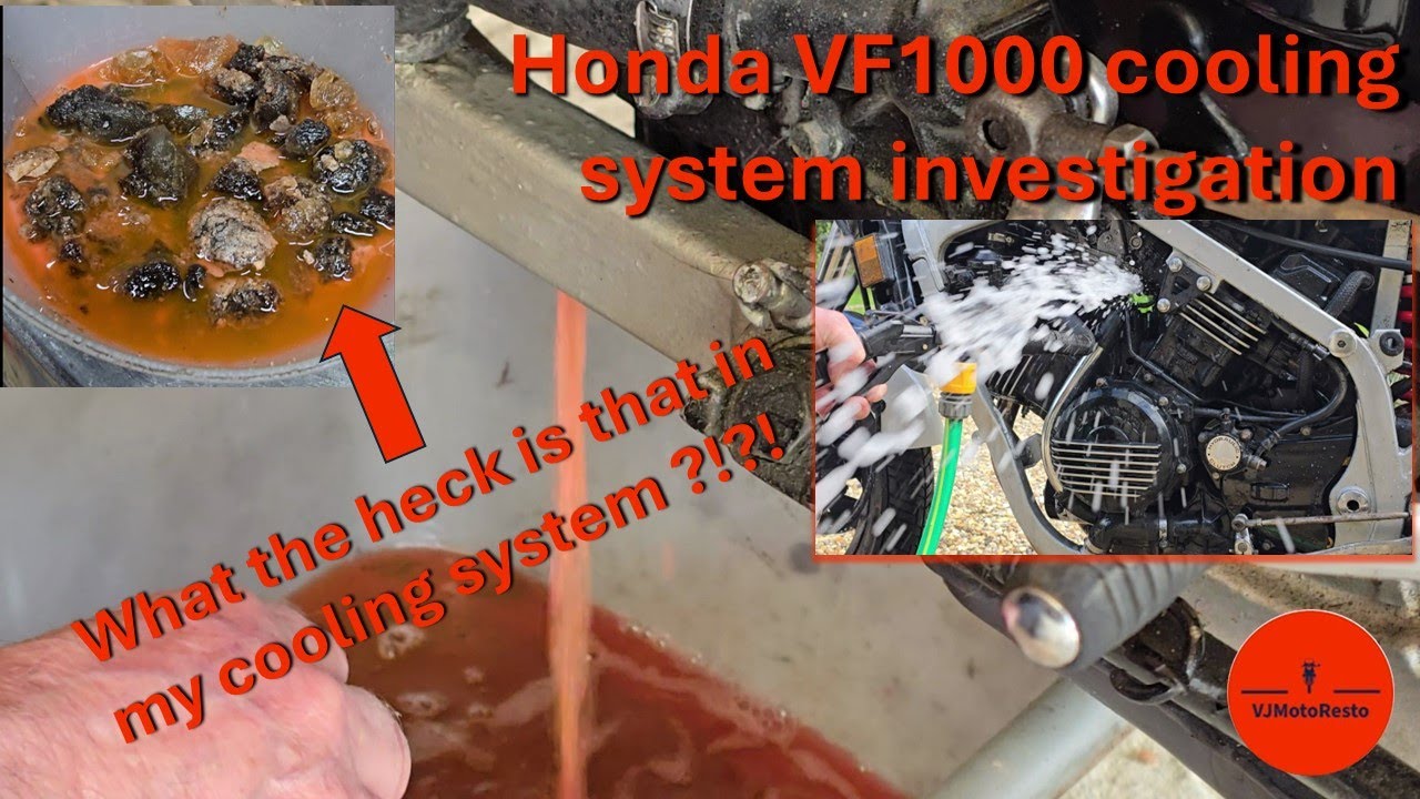 Honda VF1000 cooling system investigation