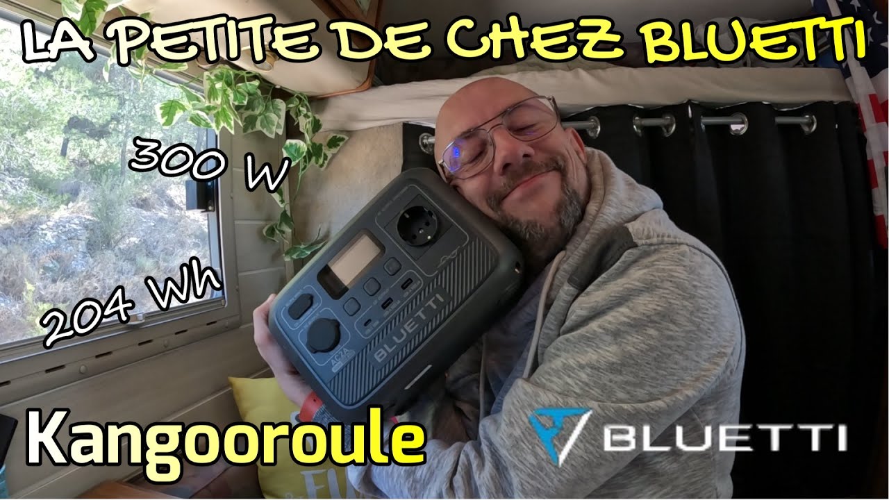 Station D'Energie 300W BLUETTI AC2A 🦘 #vanlife