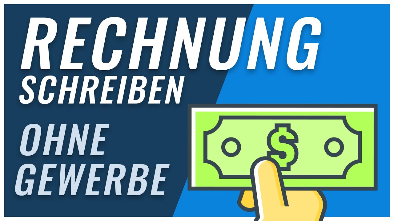 Rechnung schreiben ohne Gewerbe | ist das möglich?