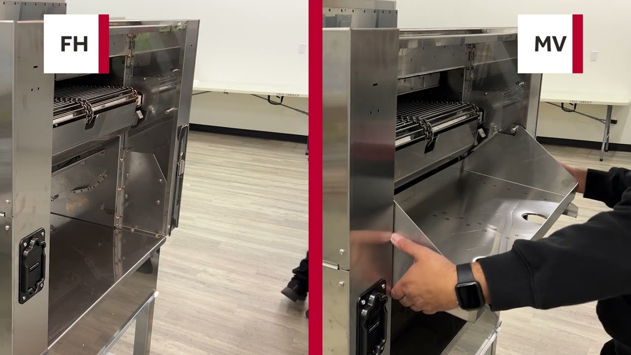 Nieco MV & FH Automatic Broiler Disassembly & Reassembly