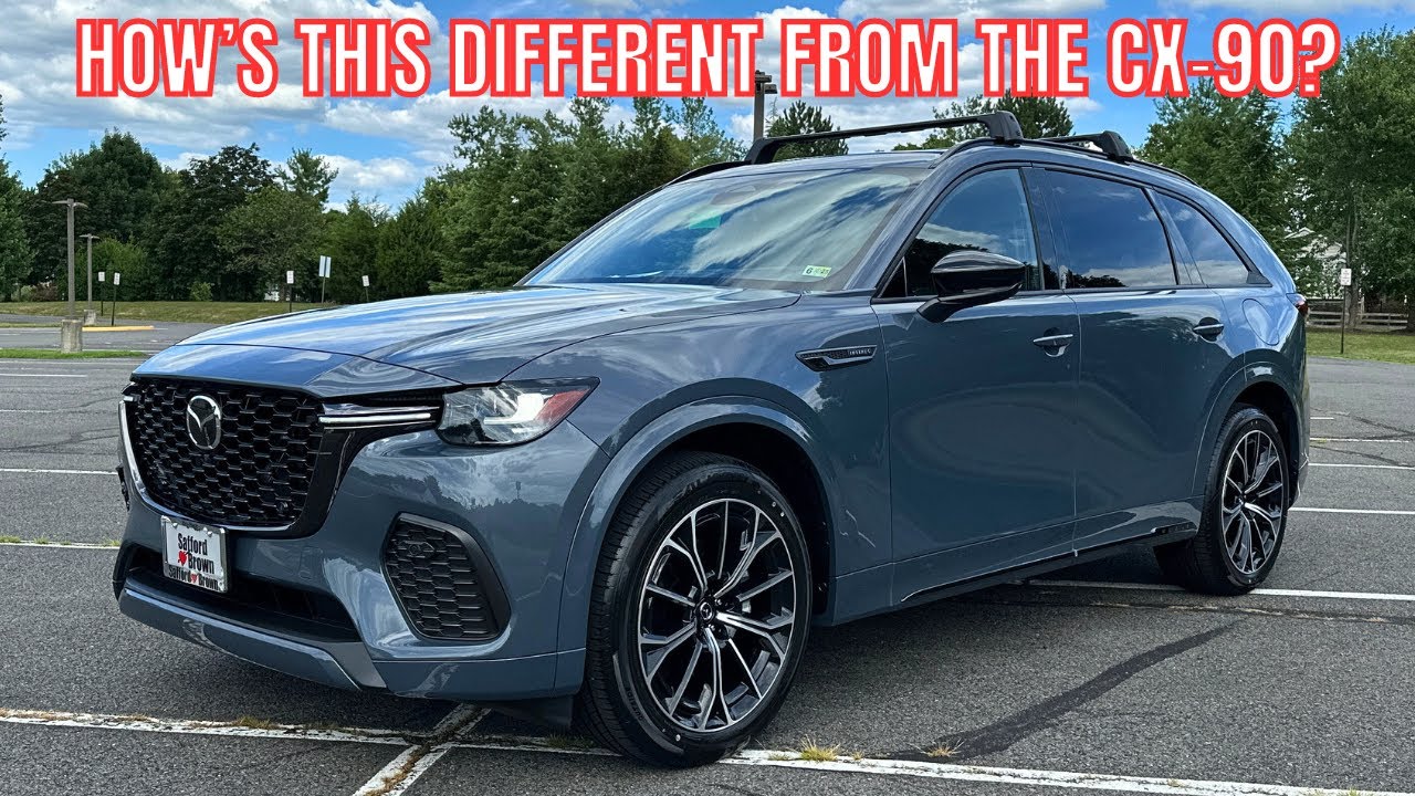 2025 Mazda CX-70 Turbo S Premium - BETTER Than A BMW?