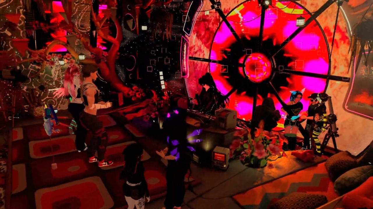 Tryptamix #99 [Minimal / Melodic Techno] Intermodal - VRChat