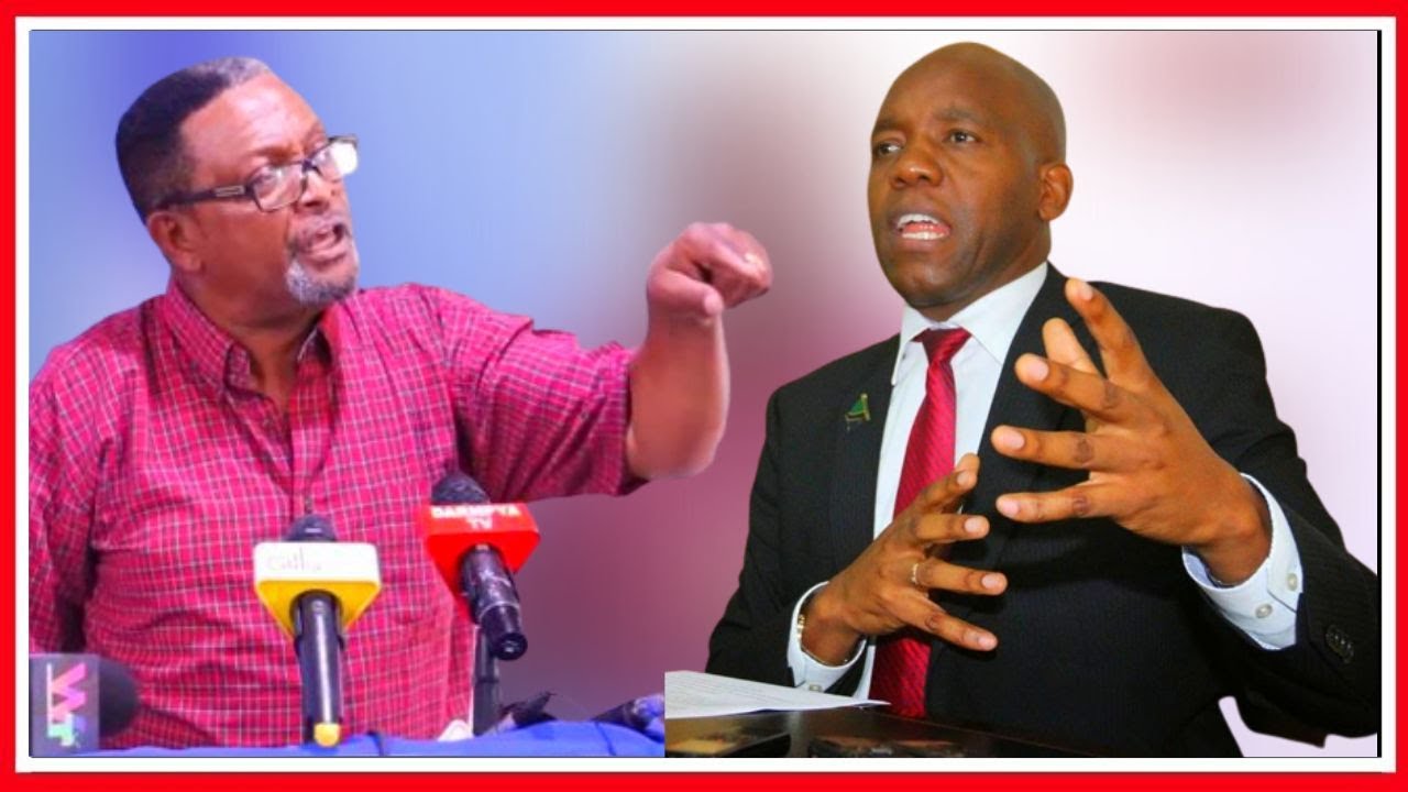 SELASINI AMKAANGA UPYA JAMES MBATIA, KAFUKUZA MAKATIBU WAKUU 7, TAKUKURU IFANYE UCHUNGUZI..