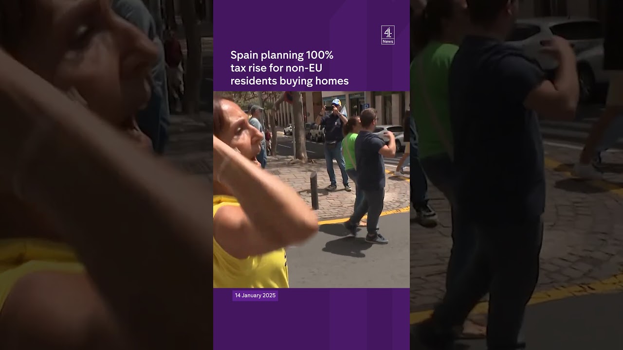 Spain planning 100% tax rise for non-EU residents buying homes