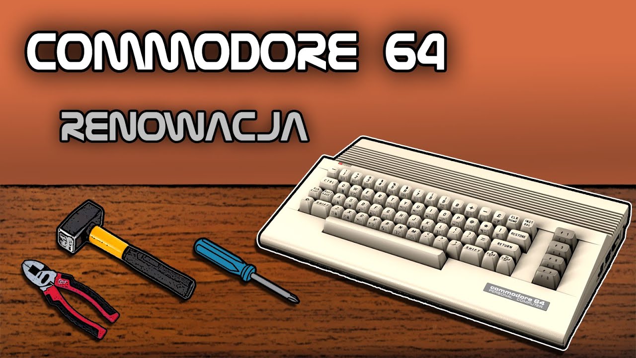 Ami Klinika #09 - Commodore C64 renowacja.