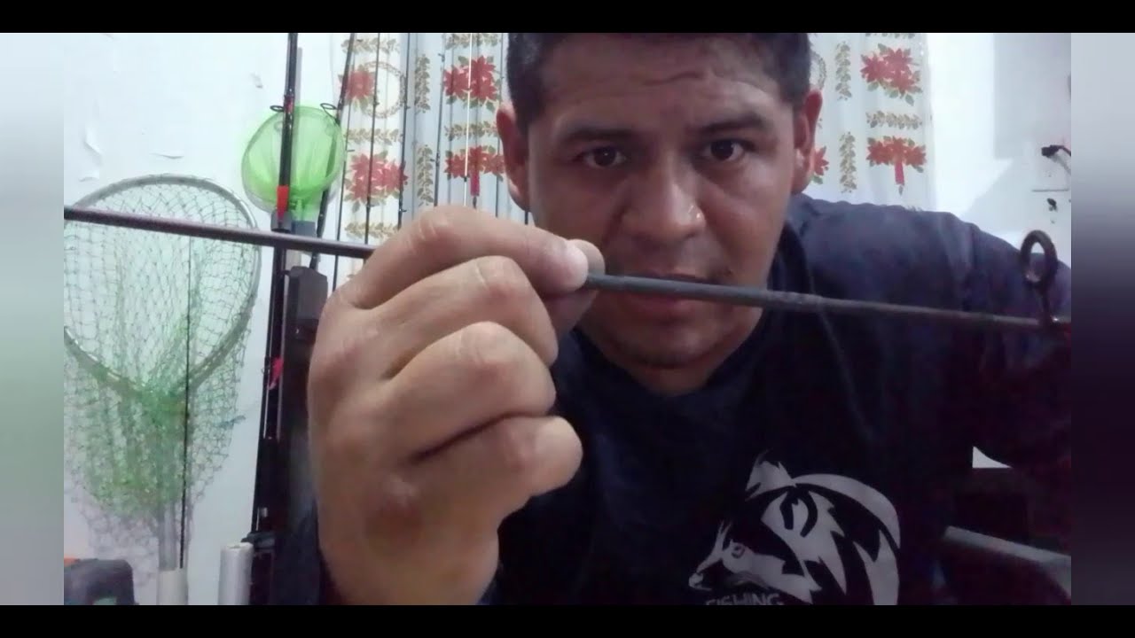 Reparando una Caña rota, Reparacion de Cañas rotas, Reparando Varas de Pesca, caña quebrada