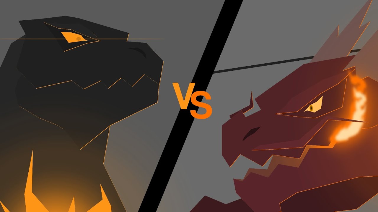 DraKion vs. Burning Lol | Oc battle test | Animation