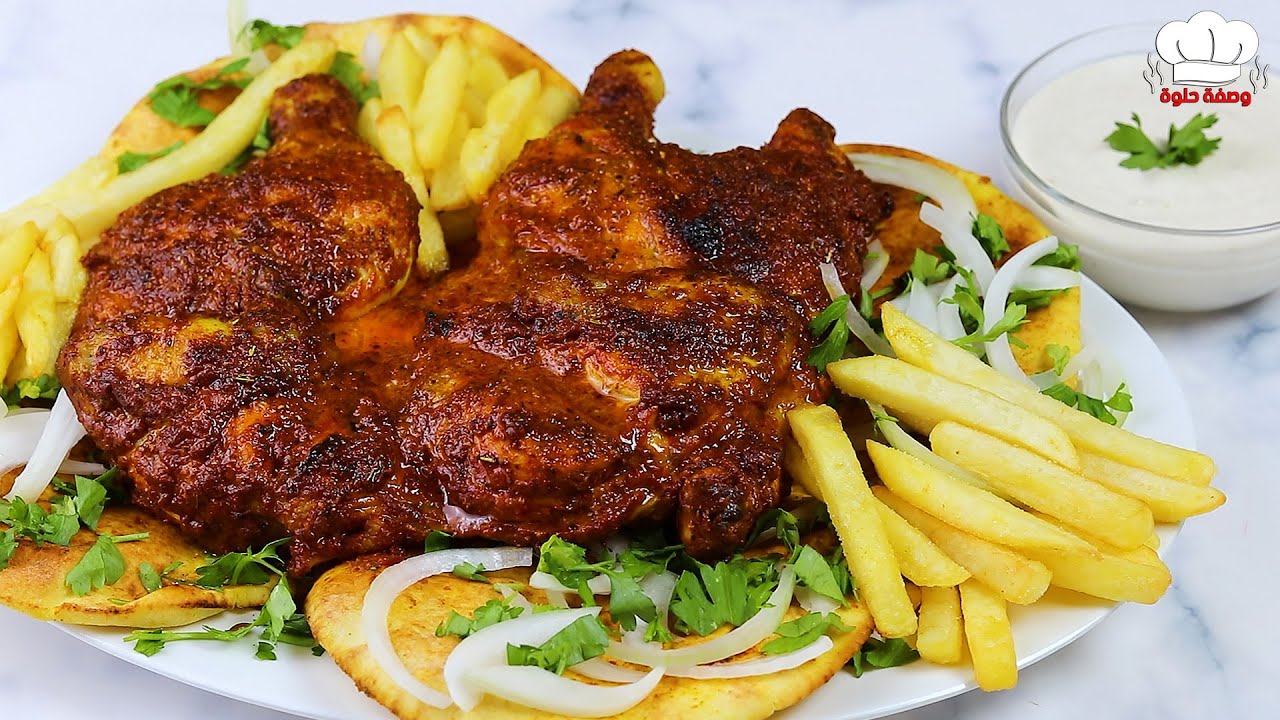 دجاج مشوي بالخلطة 🍗 اطيب والذ دجاج ممكن تسويه 😍✅