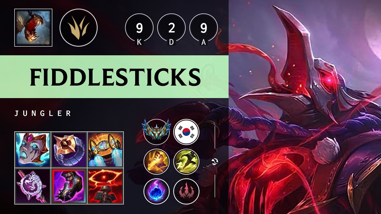 Fiddlesticks Jungle vs Skarner - KR Challenger Patch 25.S1.2