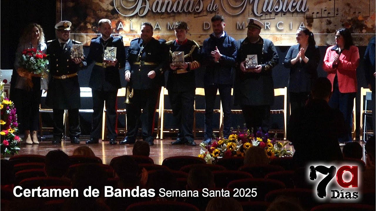 El Certamen de Bandas, escenario de homenaje a músicos de Alhama