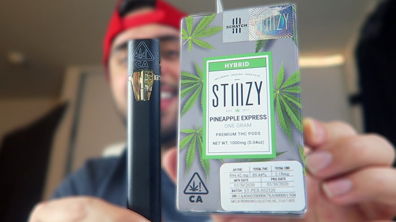 MY FIRST FULL GRAM STIIIZY POD! (PINEAPPLE EXPRESS)