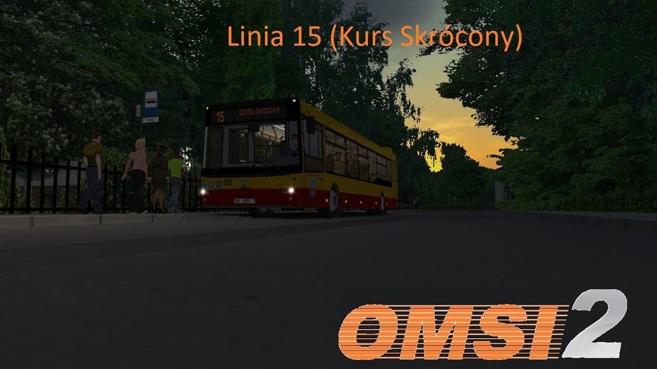 OMSI 2 Skarżysko-Kamienna Linia 15 (Kurs Skr&oacute;cony) MAZ 203