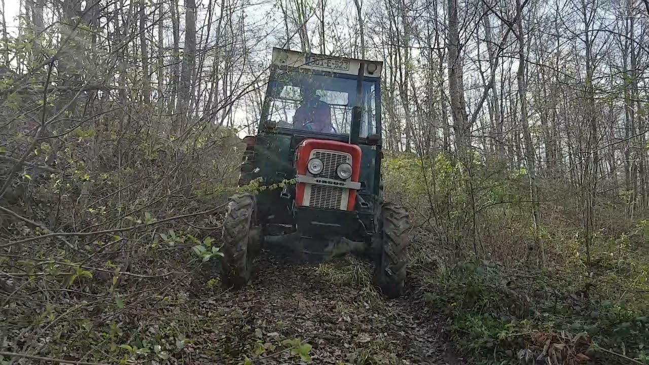 URSUS C360 4X4 - VOŽNJA DRVA |važno je pokušati|2021