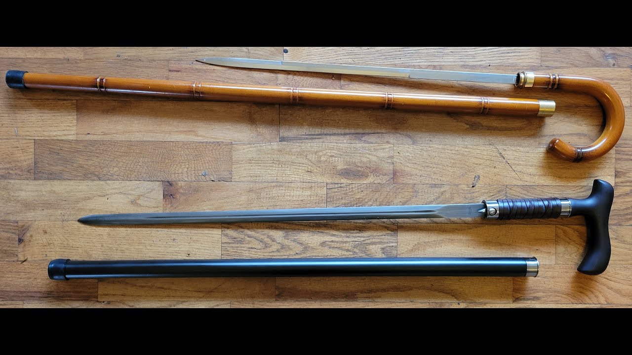 How To Use A Cane (Part 4): Sword Canes & Other Modifacations