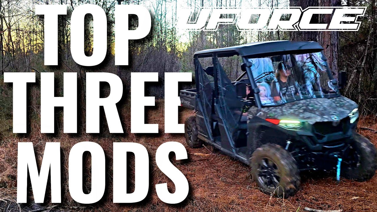 Top 3 Mods for Uforce 800 XL!