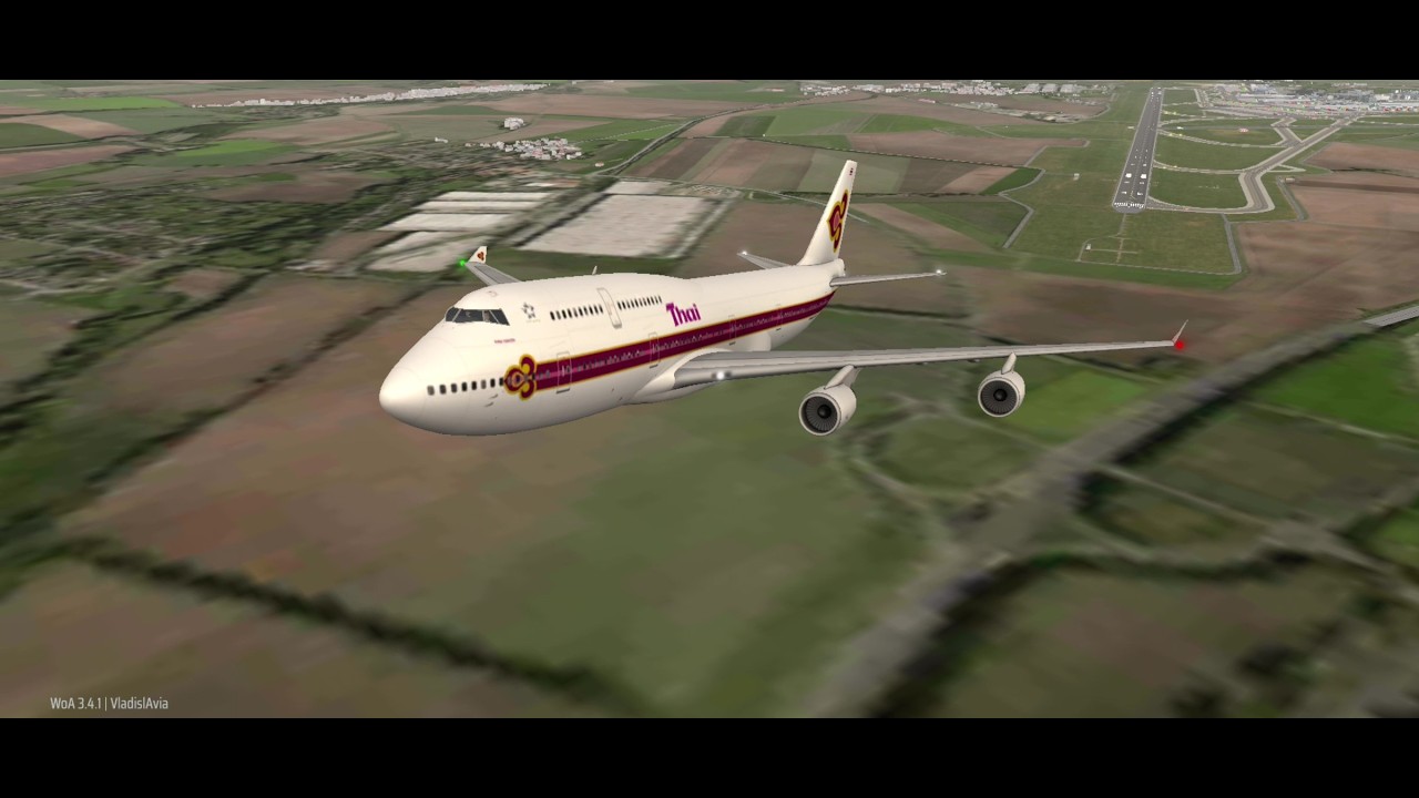 Boeing 747 unique Thai Airways Old Colors livery, Bangkok, Thailand, landing, service, takeoff. B744