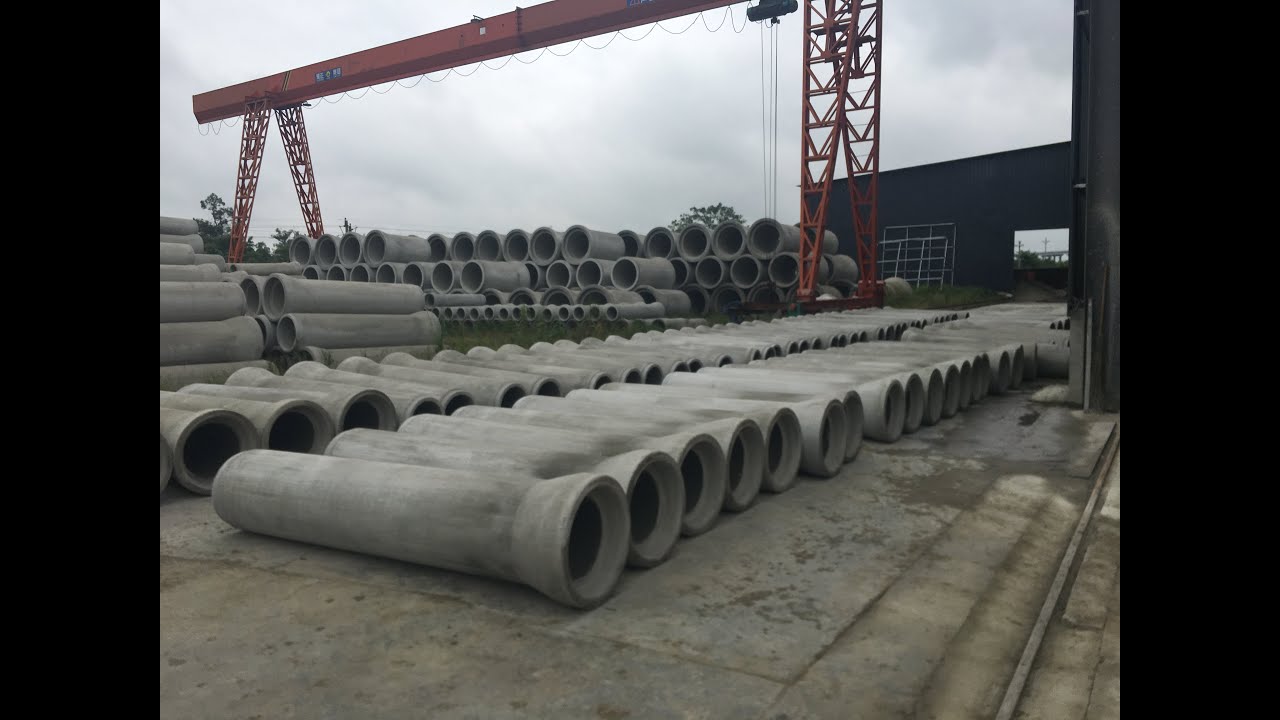 Fabrication de tuyaux en ciment Processus de fabrication de tuyaux en ciment Fabrication de  béton