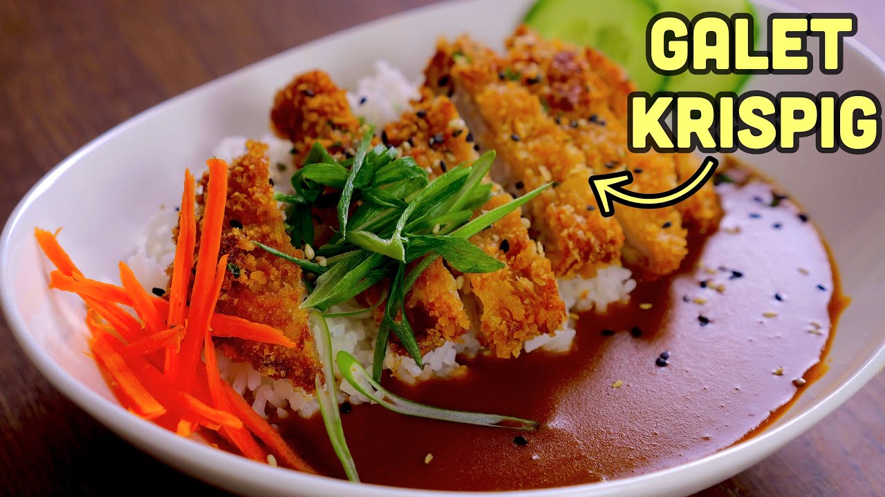 Kan Japansk curry vara den bästa Curry såsen? | KATSU CURRY |  Panko panerad kyckling