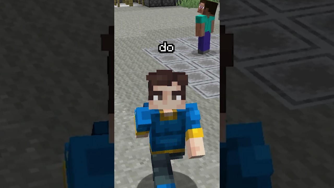 How to play Minecraft Skyblock on CONSOLE #shorts