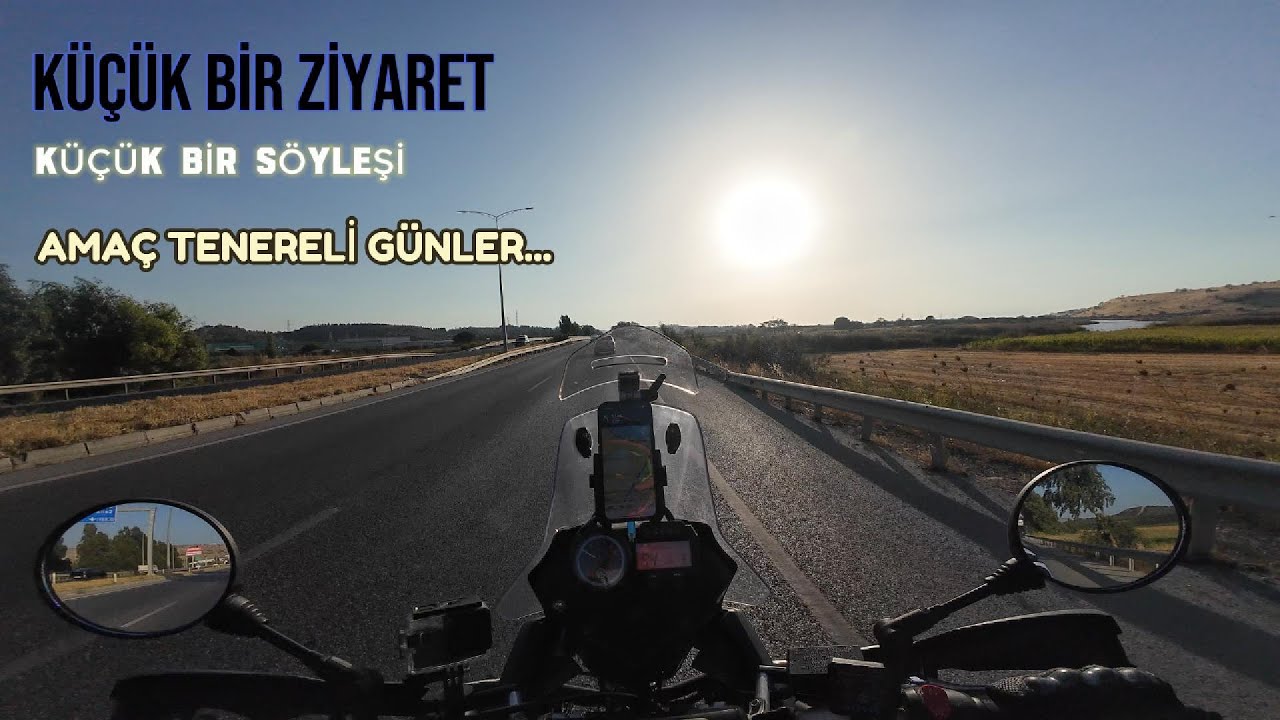 YAMAHA TENERE ile KISA BİR TUR KISA BİR SÖYLEŞİ Amaç TENERELİ GÜNLER... #yamahamotorcycles #tenere