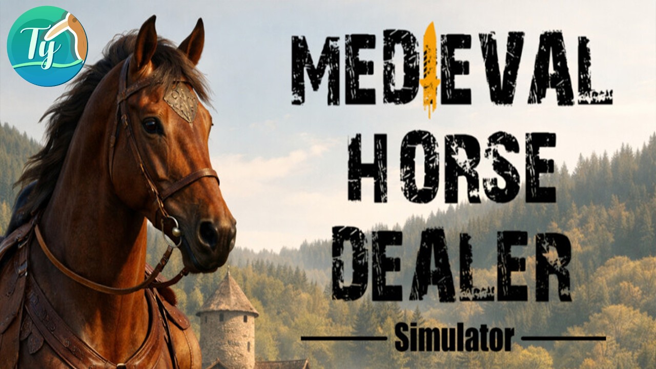 Medieval Horse Dealer Simulator: Gérer l’élevage de chevaux, l’artisanat et un commerce!