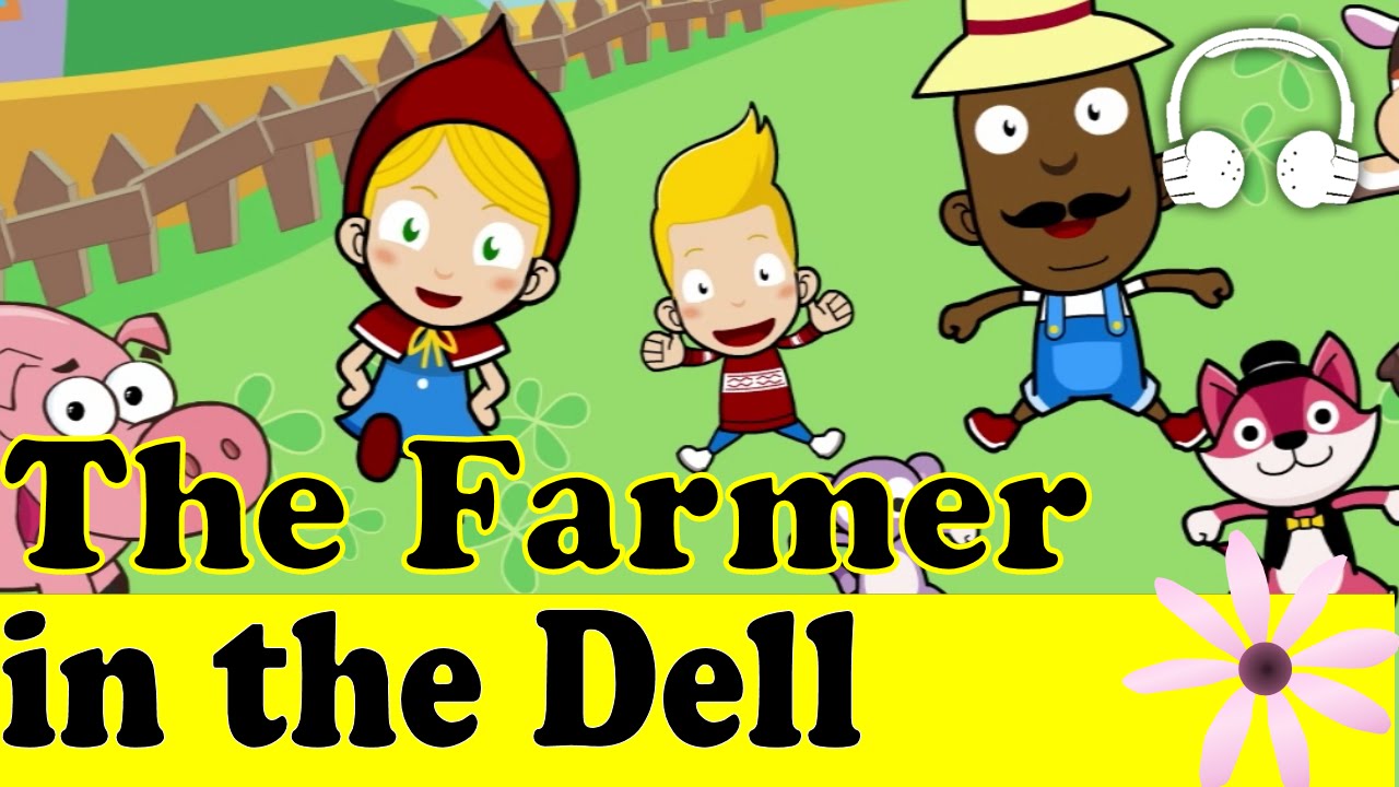 The Farmer in the Dell | Family Sing Along - Muffin Songs