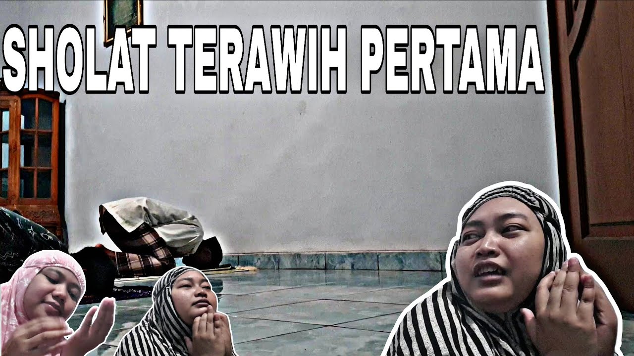 PULANG KERJA BURU2 CUMA BUAT BISA TERAWIH PERTAMA