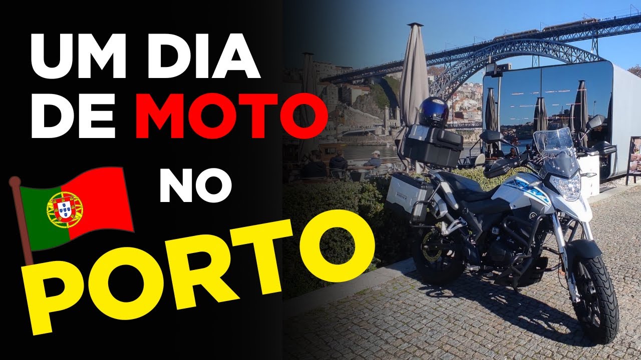 MOTOVLOG EM PORTO  🇵🇹🇵🇹🇵🇹