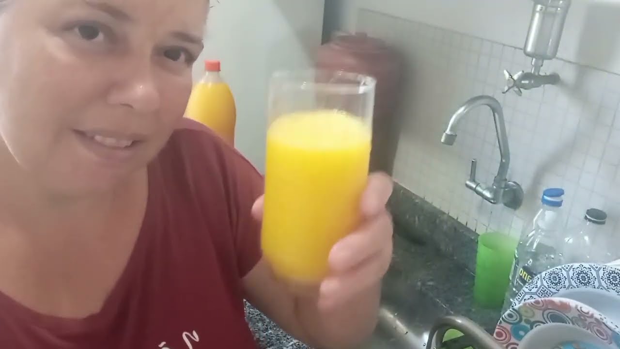 Suco natural de manga 🥭+ benefícios para a saúde 