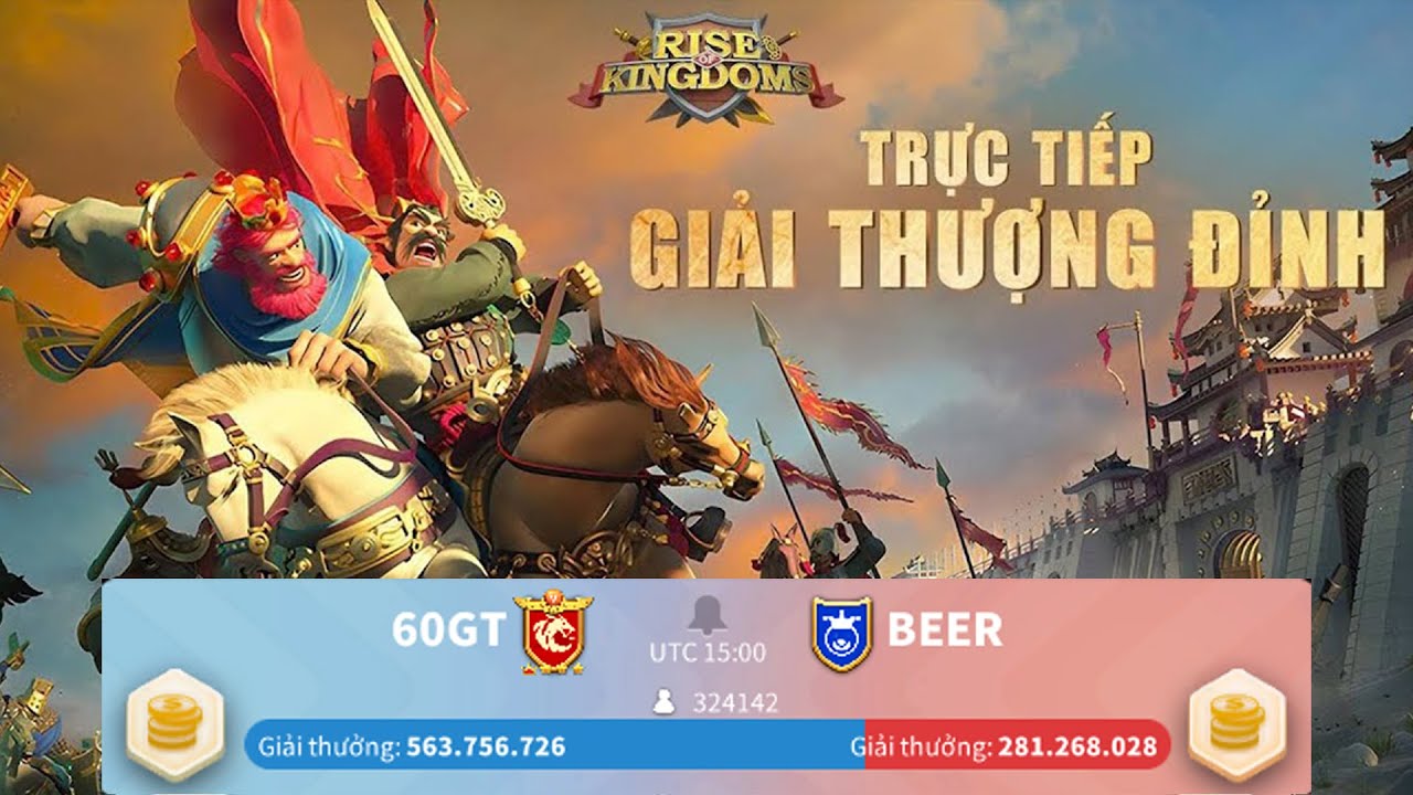 Bình Luận Giải Thượng Đỉnh - Liên Minh Osiris Rise of Kingdoms - 60GT vs BEER