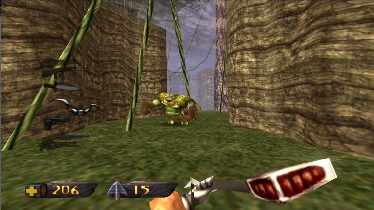 Turok: Dinosaur Hunter - 100% Walkthrough: The Jungle