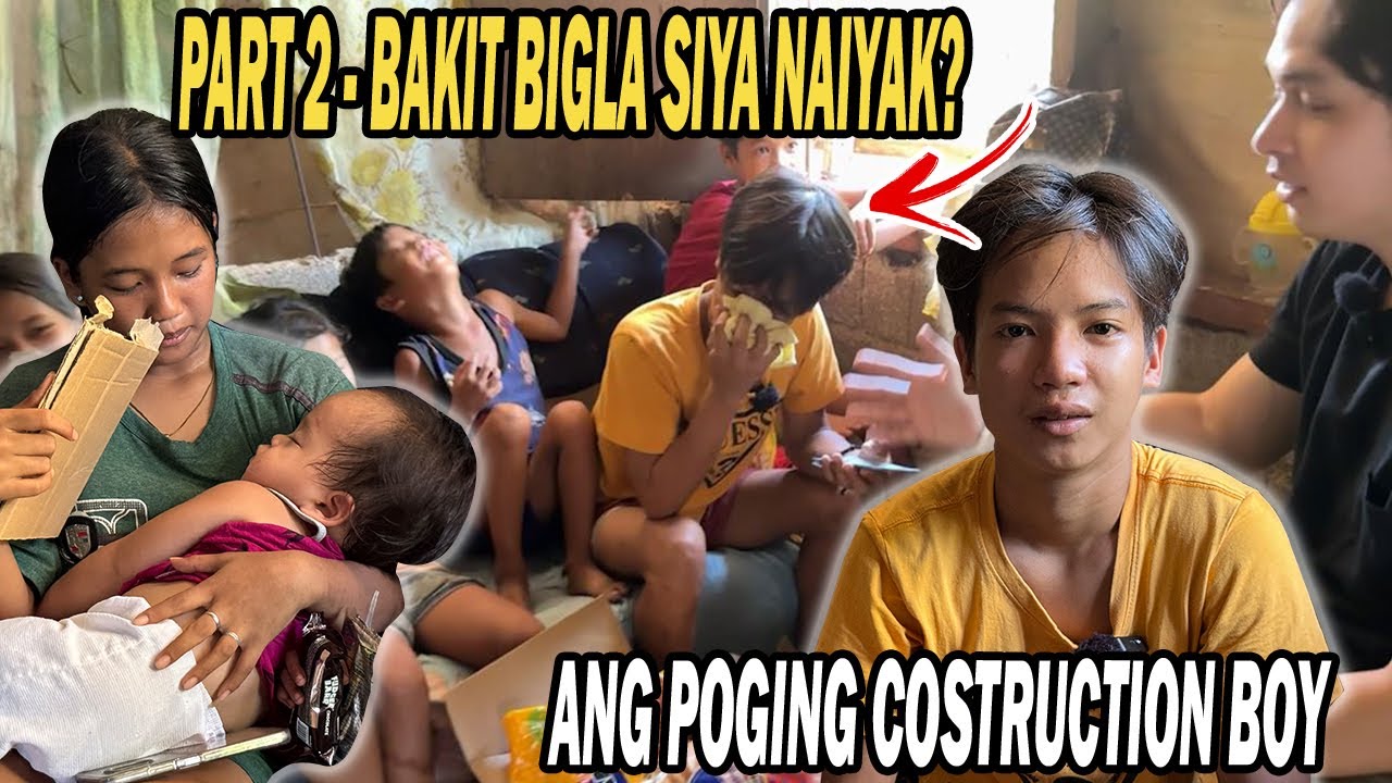 PART 2 | GWAPONG CONSTRUCTION BOY BAKIT BIGLANG NAIYAK! NAKAKADUROG NG PUSO!