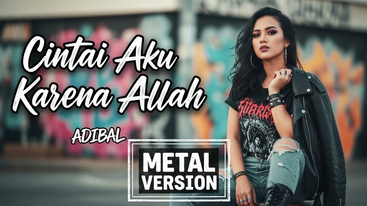 CINTAI AKU KARENA ALLAH - Adibal | Cover Rock Metal Version