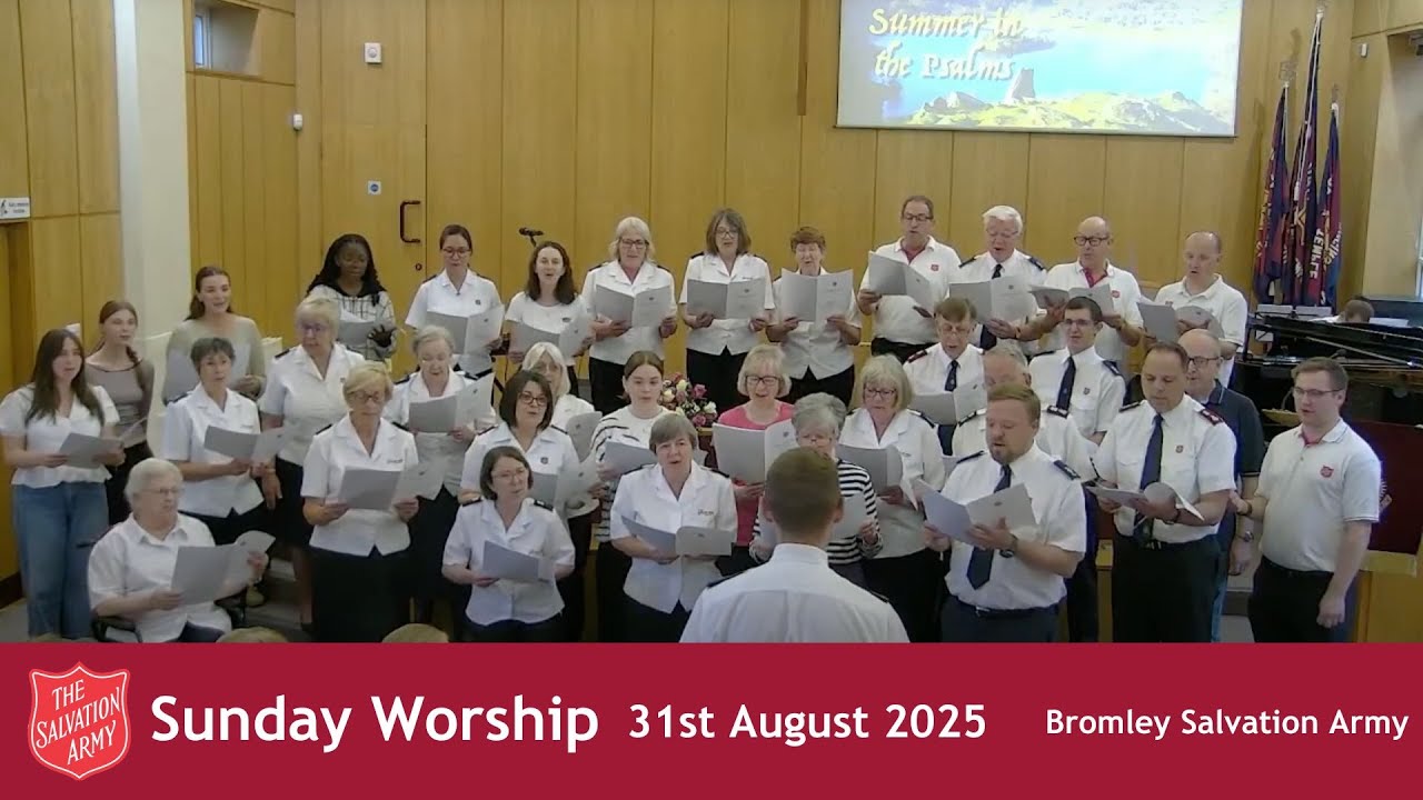 Bromley Temple Salvation Army - Sunday 31st August 2025