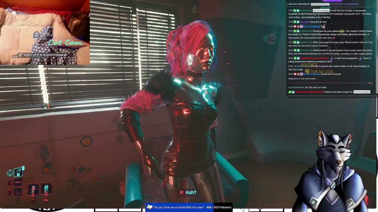 Modded Cyberpunk 2077 : No Plans, Just Action...and probably a lot of driving