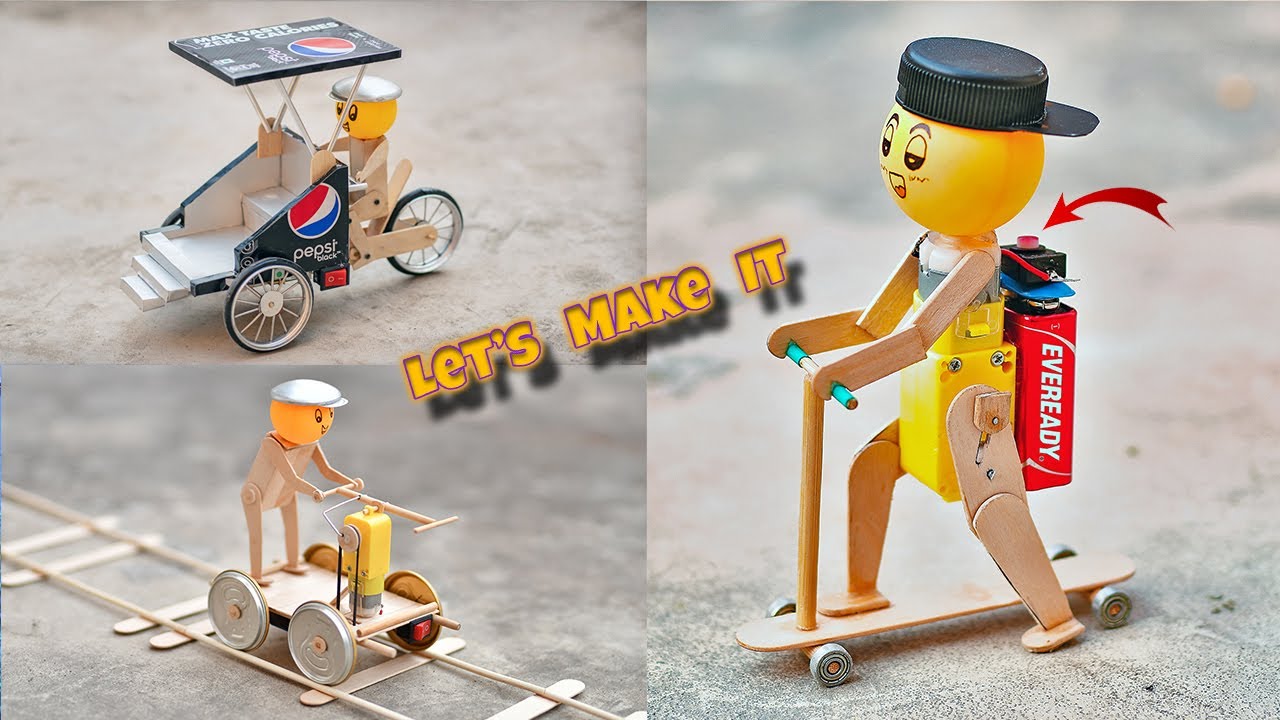 Amazing 3 DIY Toys : Made out of Recyclable Materials