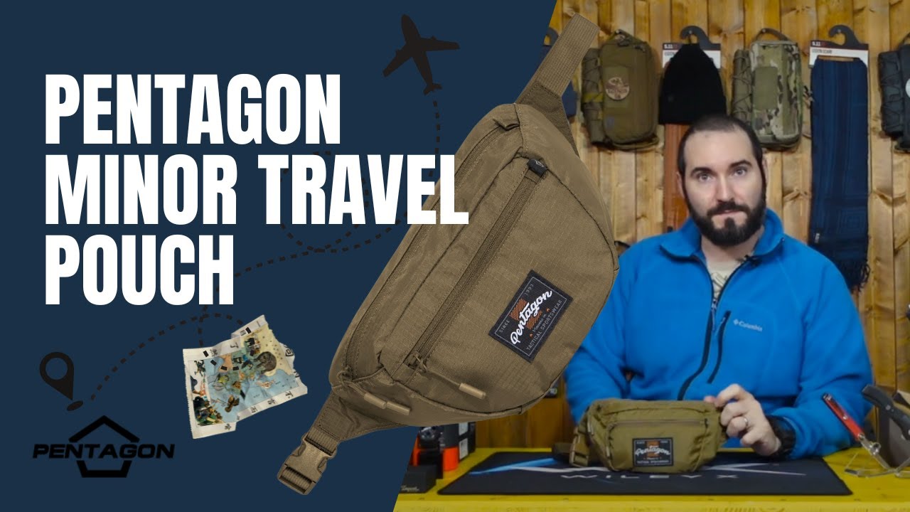 PENTAGON MINOR TRAVEL POUCH - MARSUPIO PER VIAGGI - RECENSIONE COMPLETA