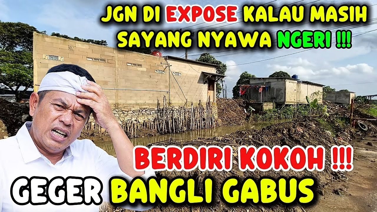 VIRAL BEKASI ‼️ KALI GABUS MASIH ADA BANGUNAN LIAR, WARGA GABUS TIDAK BERANI KOMENTAR, GABUS TERKINI