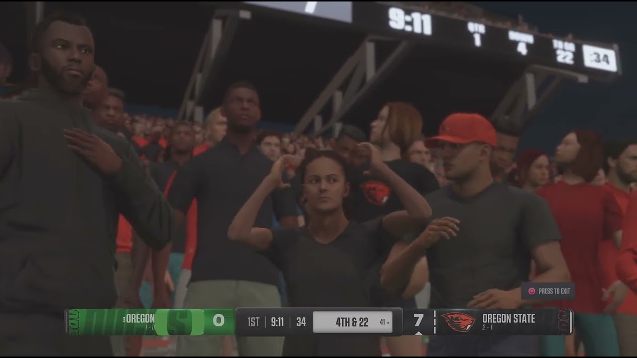 Ncaa football 25 Oregon Ducks franchise mode