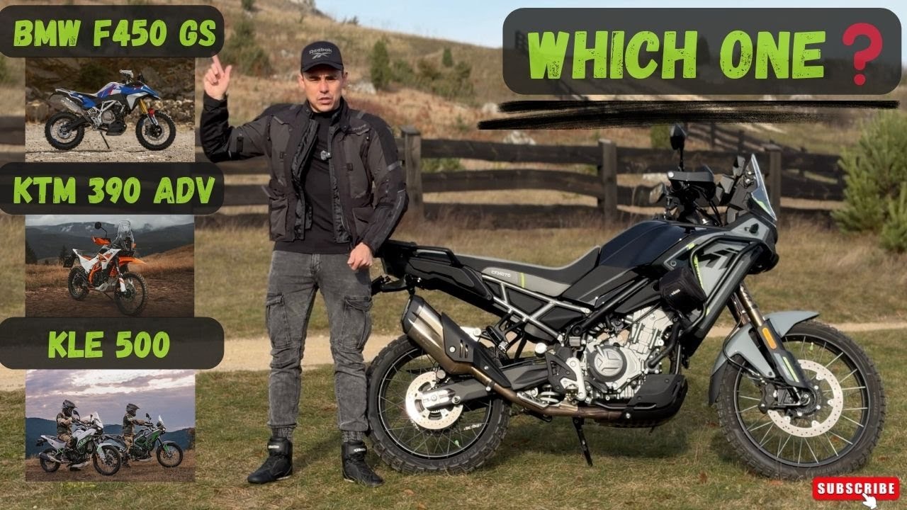 BMW F450GS | KLE 500 | KTM ADV 390R | CF MOTO 450 | CO WYBRAĆ❓ COMPARISION 👀