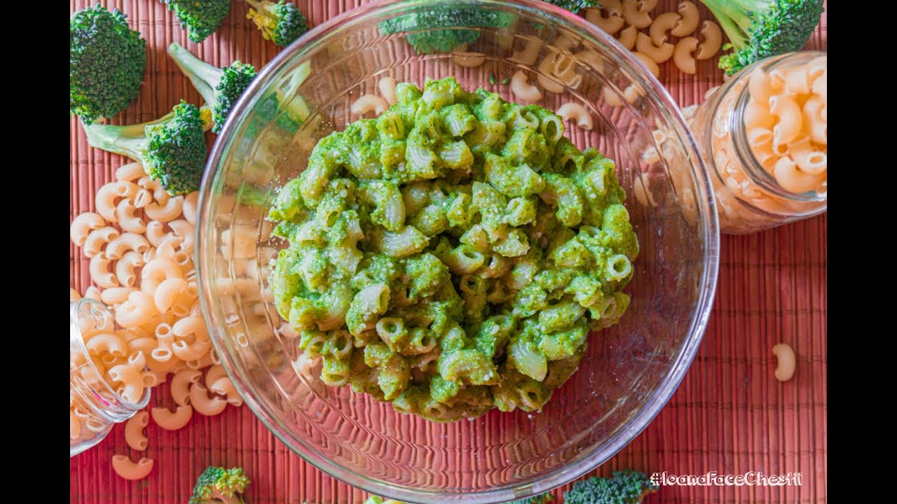 Paste cu sos de broccoli (pesto de broccoli) - pentru toată familia, de la mic la mare.