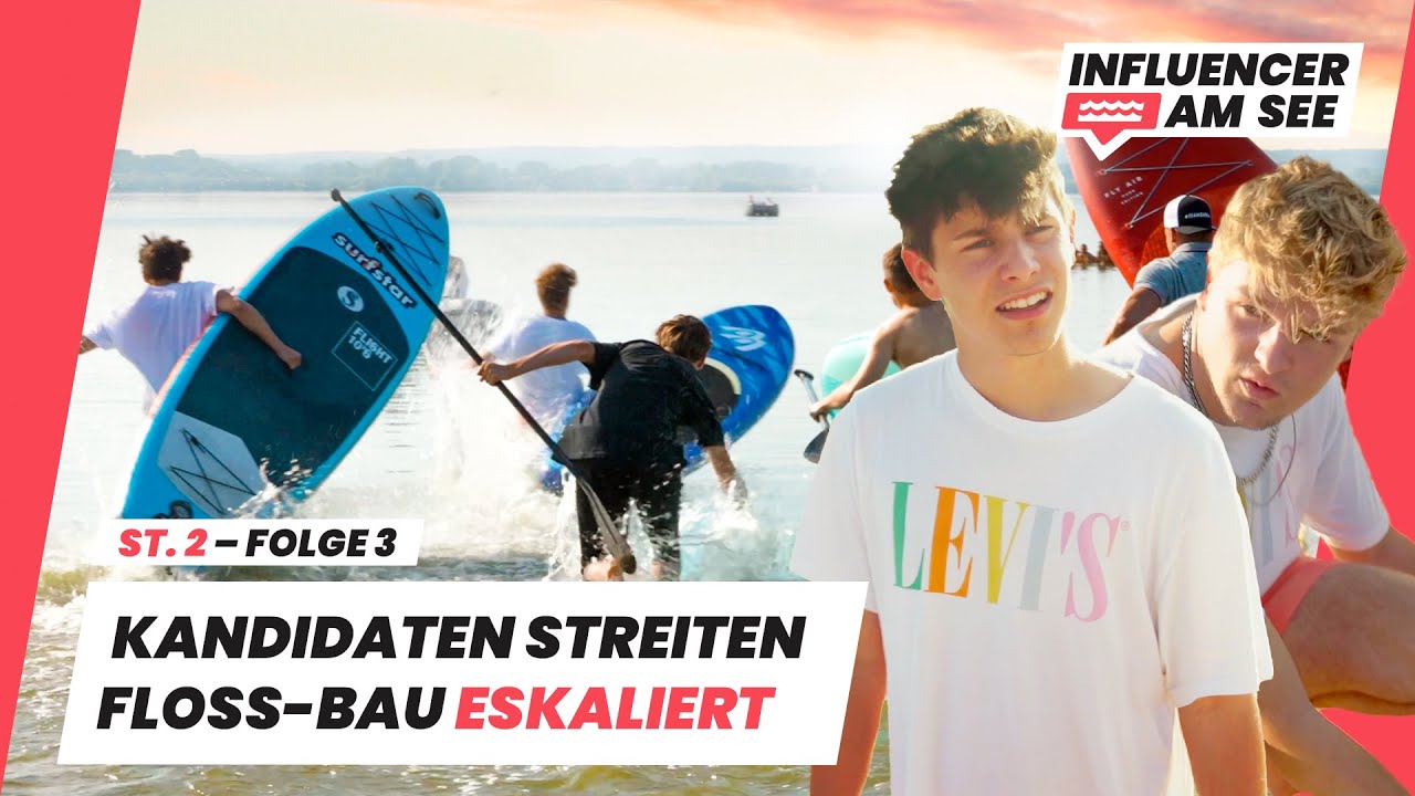 Challenge eskaliert 😳 Itsofficialmarco und Tobi verstritten 🥺 Folge 3 🏝 Influencer am See