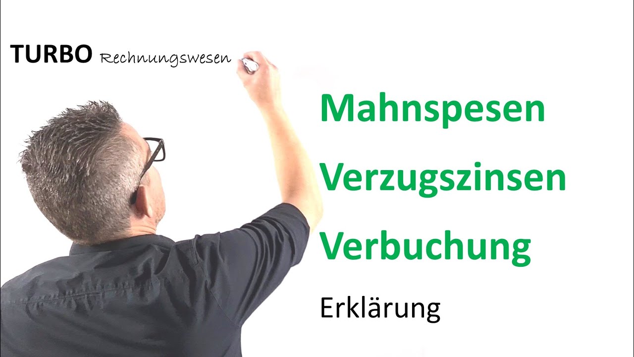 Mahnspesen Verzugszinsen Verbuchung Erklärung