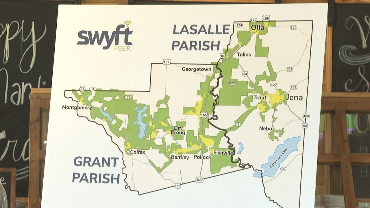 Grant, LaSalle Parishes celebrate completion of broadband expansion project