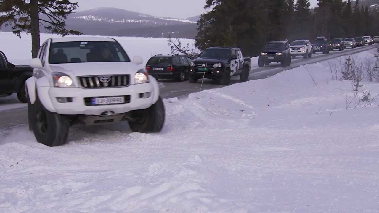 Arctic Trucks Vintertreff 2013 Gålå Kortesje