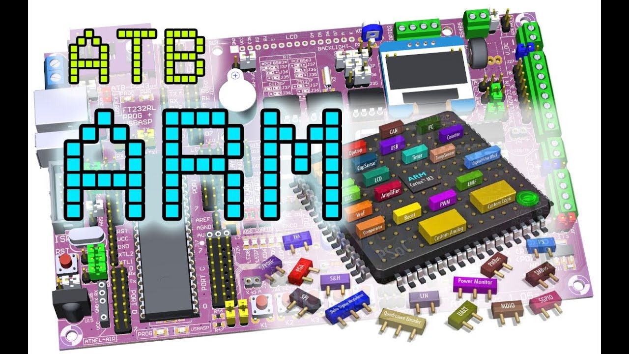 #0414 ARM PSoC 5 - Cortex-M3 w zestawach ATB i nie tylko